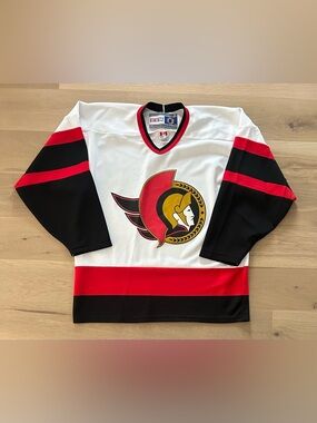 Vintage CCM Ottawa Senators Blank Back NHL Hockey Jersey